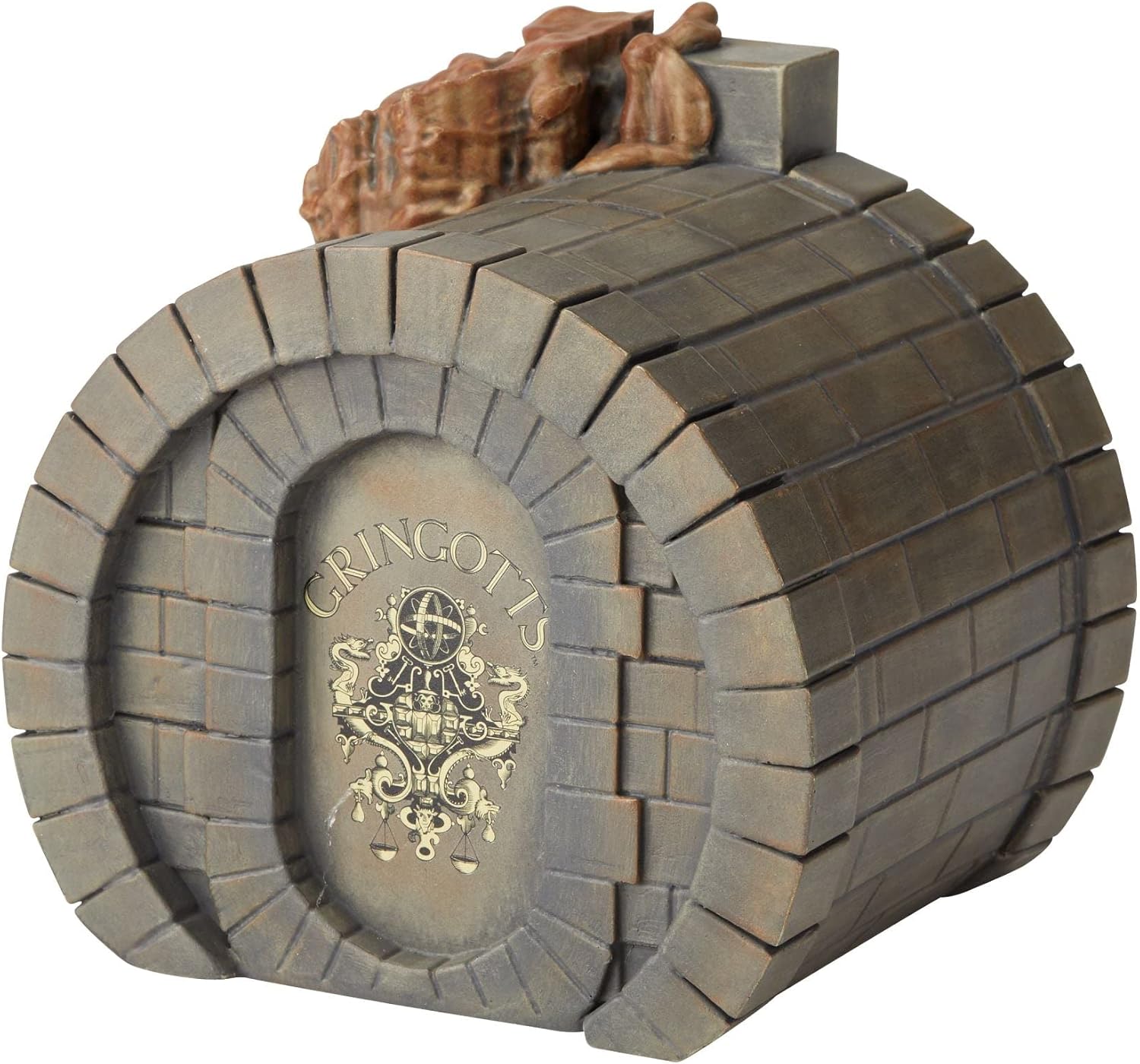 Enesco The Wizarding World of Harry Potter Gringotts Vault Coin Bank, 6.26 Inch, Multicolor
