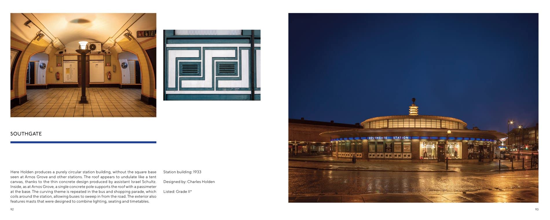 London Tube Stations 1924-1961 /anglais