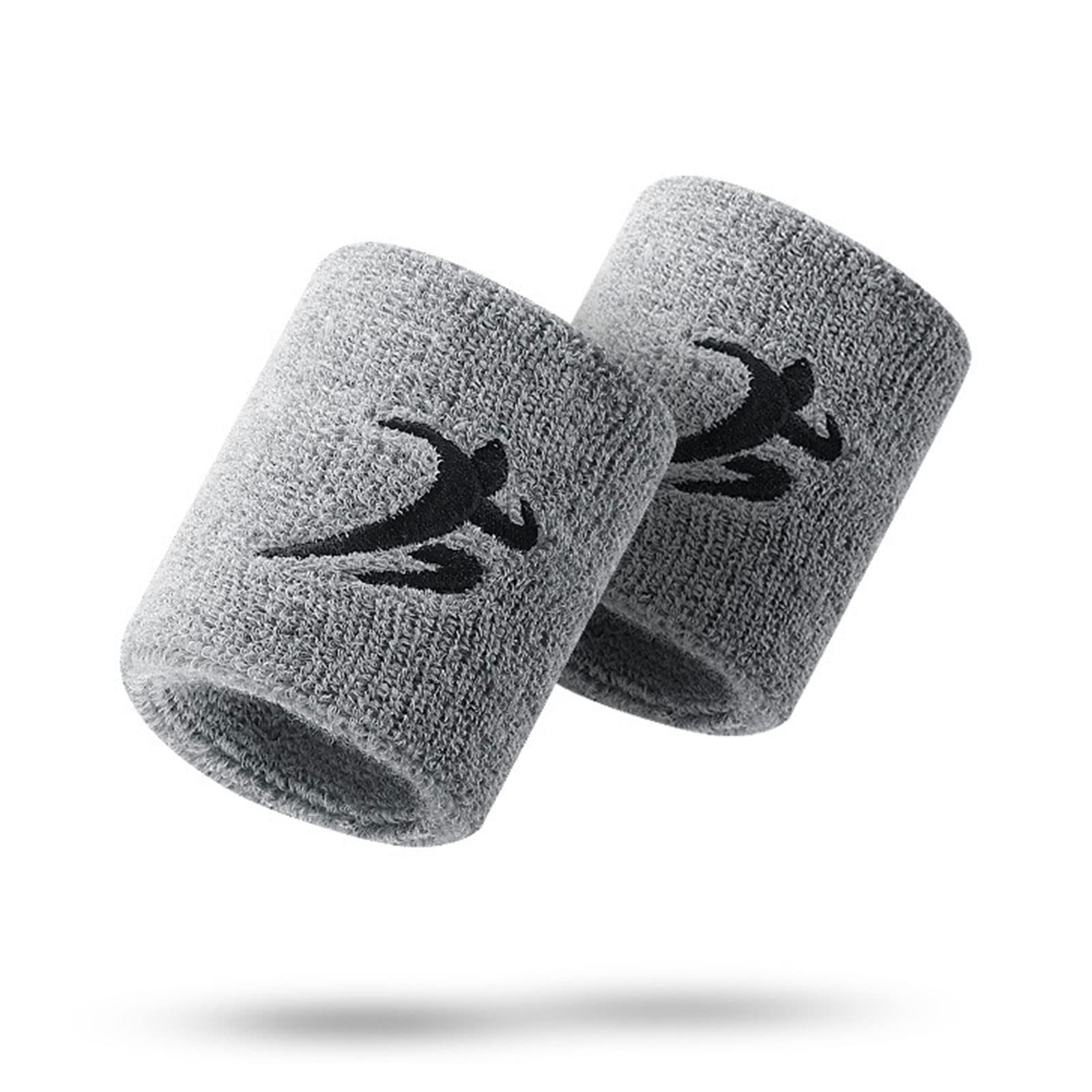 Braccialetto Antisudore 3,5 Pollici, Zucca, 7 Colori, Per Badminton, Cricket, Ciclismo, ZstarAX