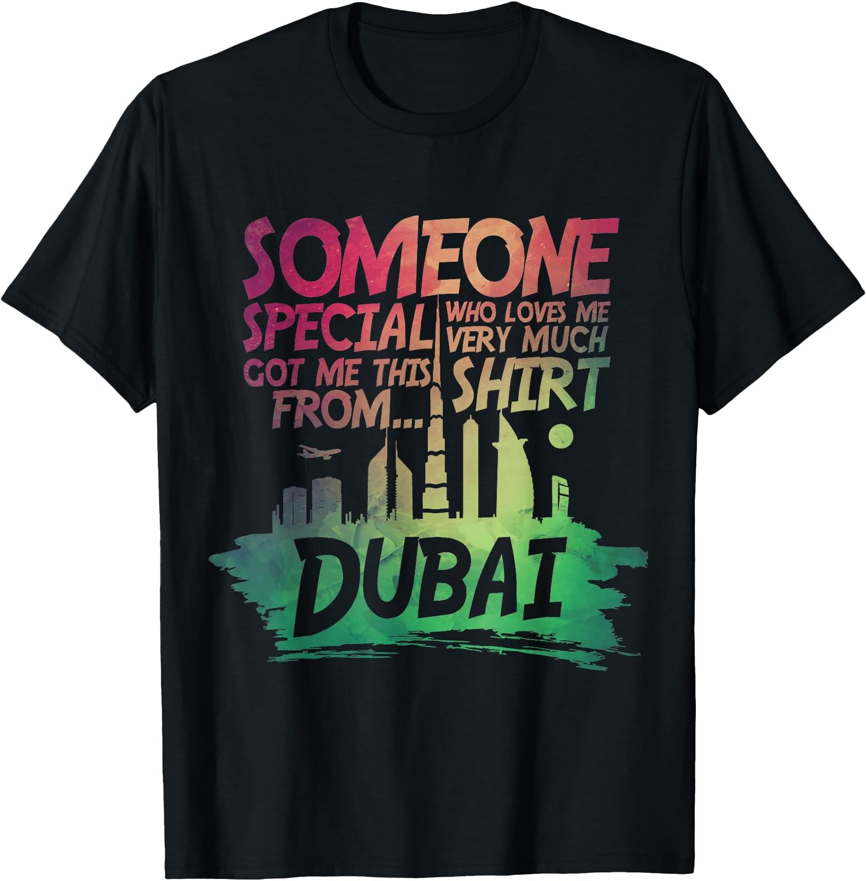 Dubai Skyline Gift Souvenir T-Shirt