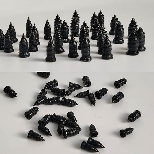 Miniatura 7 de 60 piezas de clavos de goma para reparación de neumáticos, reparación de neumáticos de uñas, tornillos de goma, herramienta rápida de reparación de