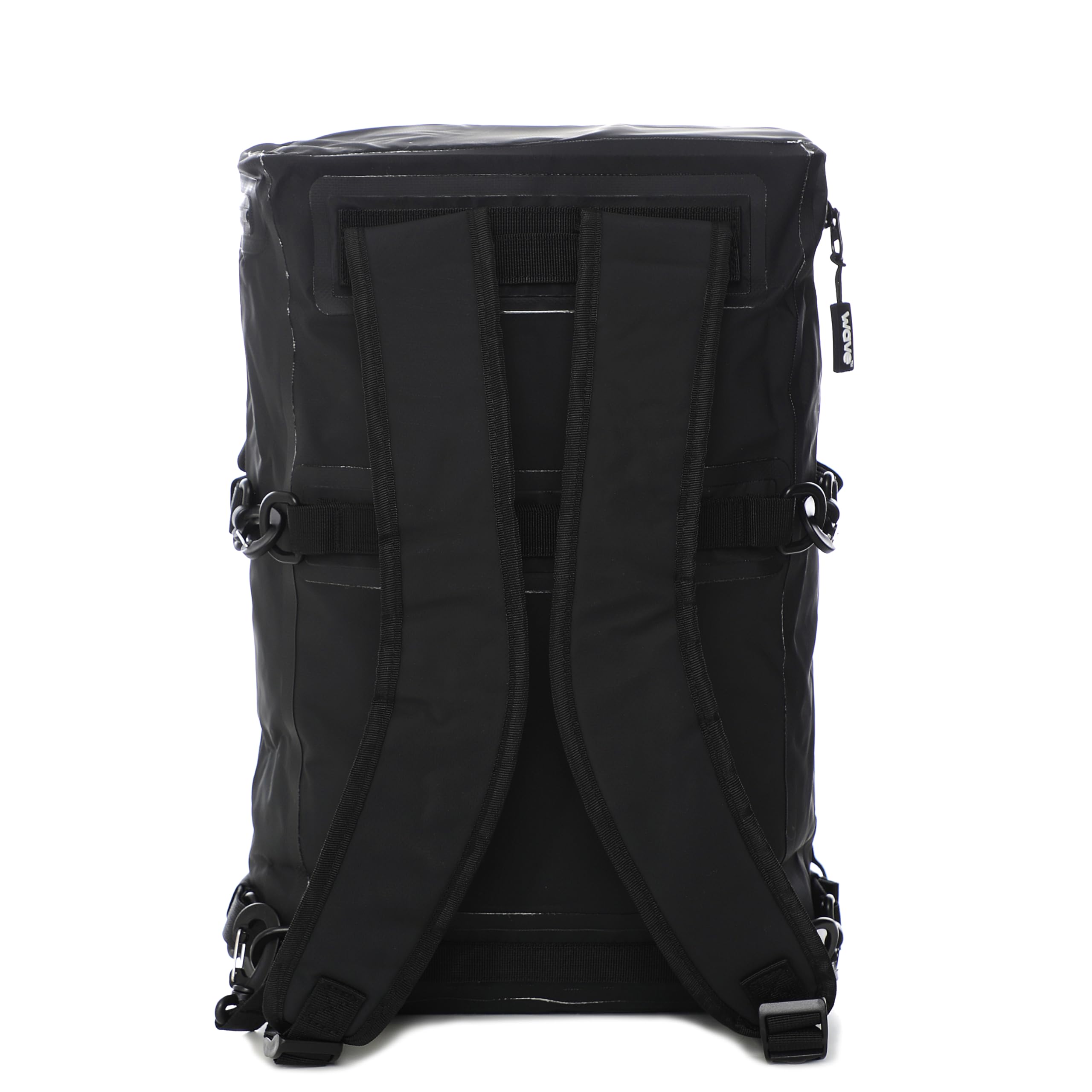 WAVE Sac de terrasse en PVC imperméable à fermeture éclair | Noir | 20 L