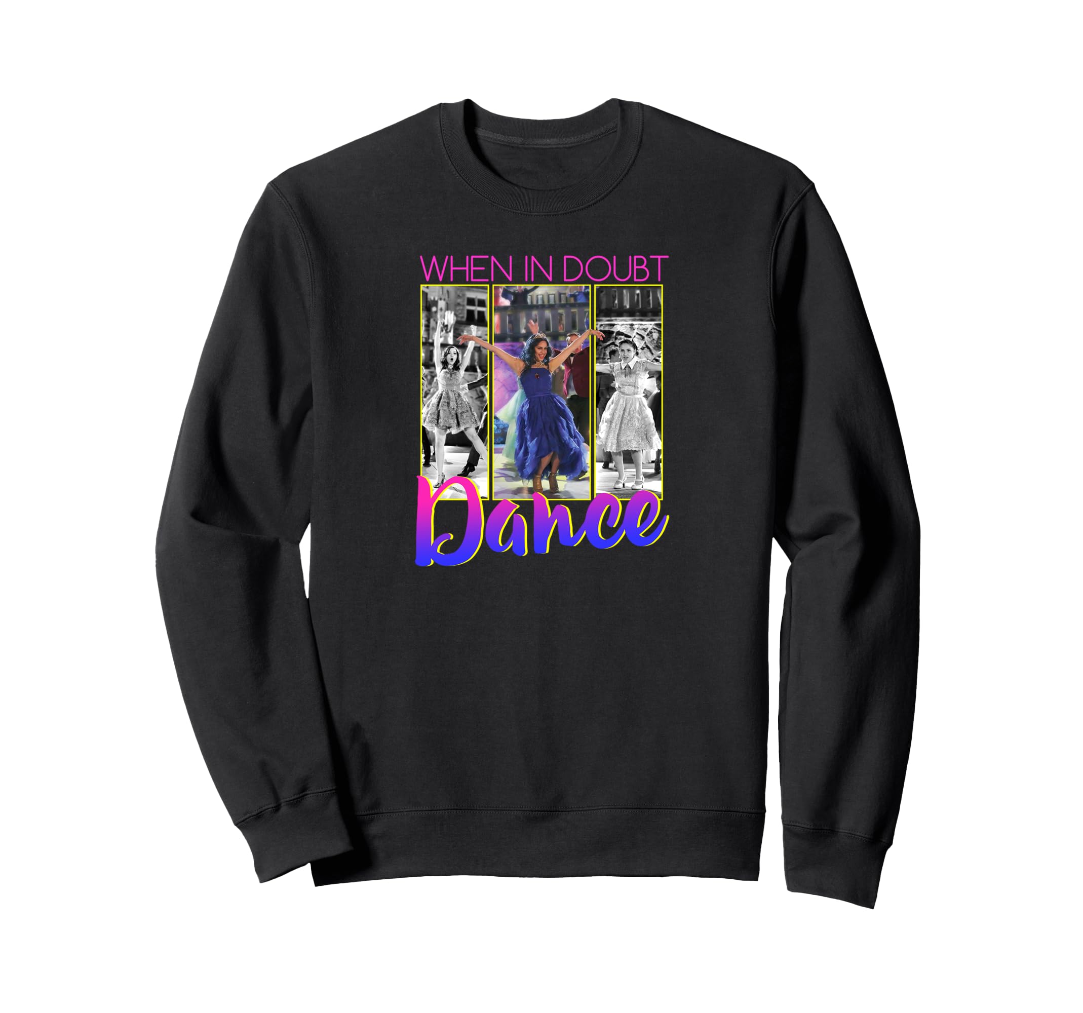 Disney Descendants When in Doubt sweatshirt idéal pour le collège - 3