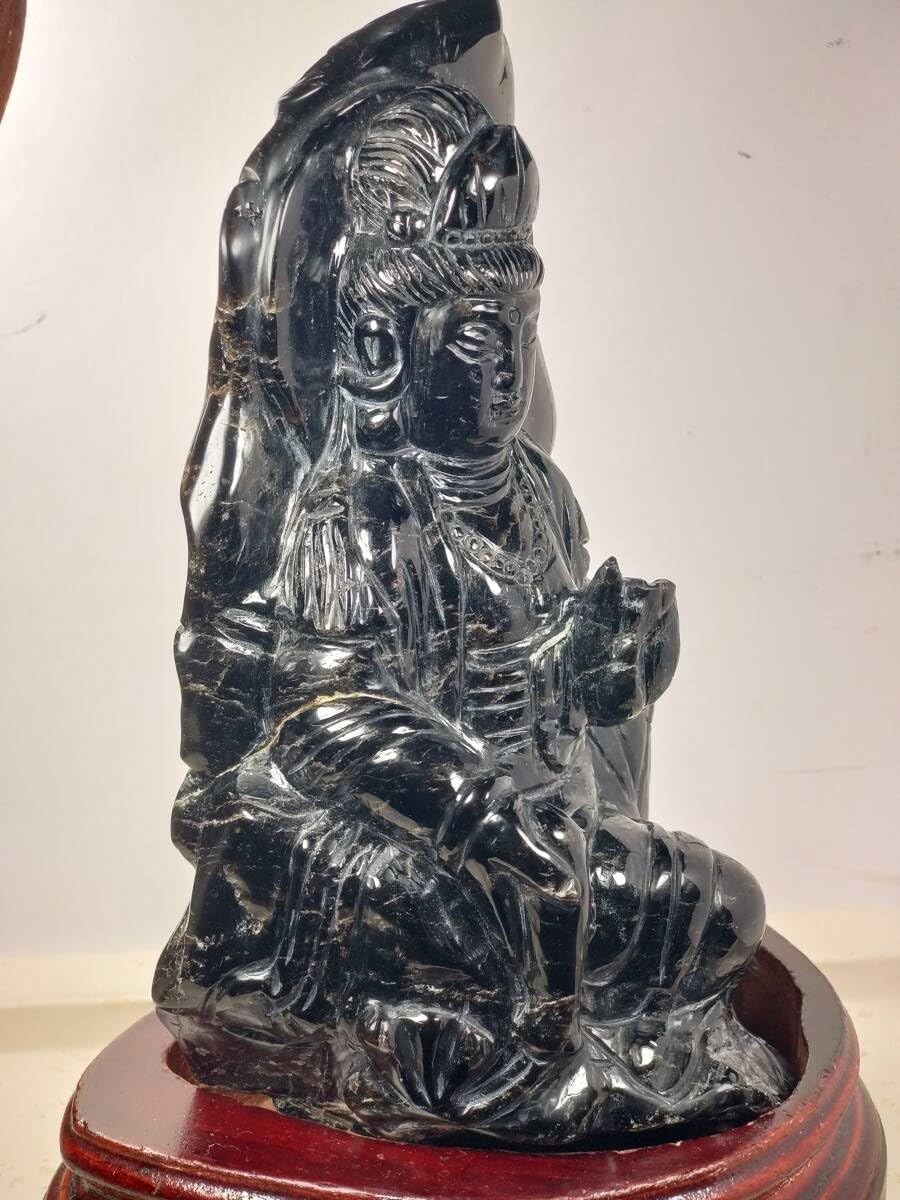 金運！心願成就！厄払い！チベット製　祈祷済み　魂入り緑ダーラ菩薩　黄銅製 金運！心願成就！厄払い！チベット製 祈祷済み 魂入り緑ダーラ菩薩 黄
