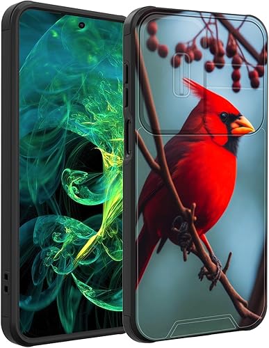 Miniatura 147 de Funda para Galaxy A17 5G con cubierta para cámara deslizante, resistente de doble capa híbrida a prueba de golpes, funda protectora resistente para