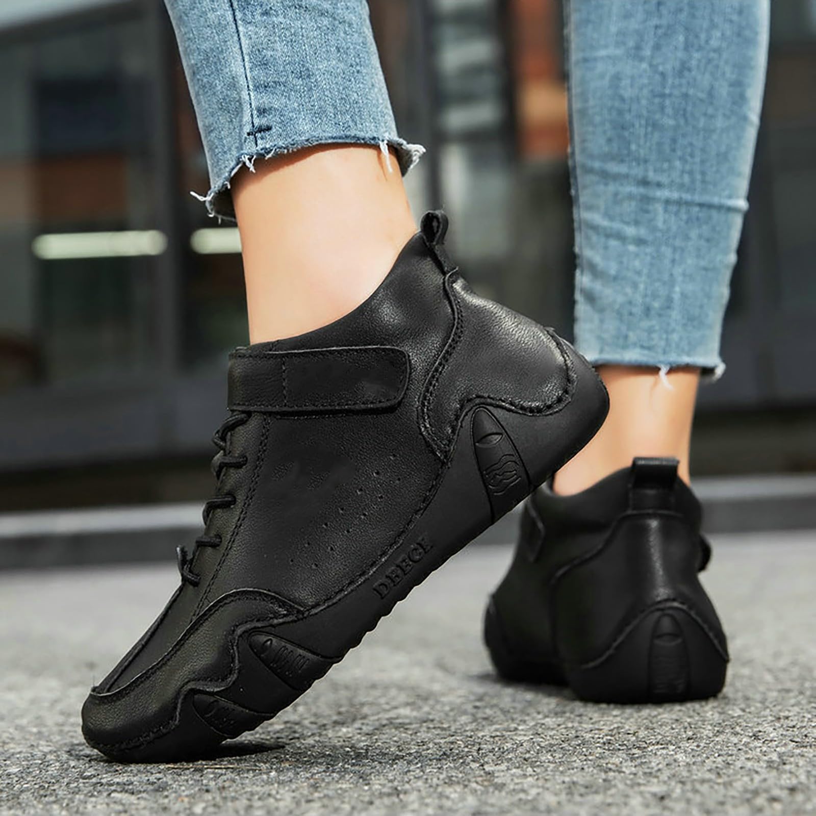 Stivali Equitazione Bambina Comodi in Pelle Antiscivolo Laterale E Lacci Motivo Stampato a Giardino Impermeabili Stivali Texani Donna Stivaletti da Fashion Scarpe da retrò da Cowboy