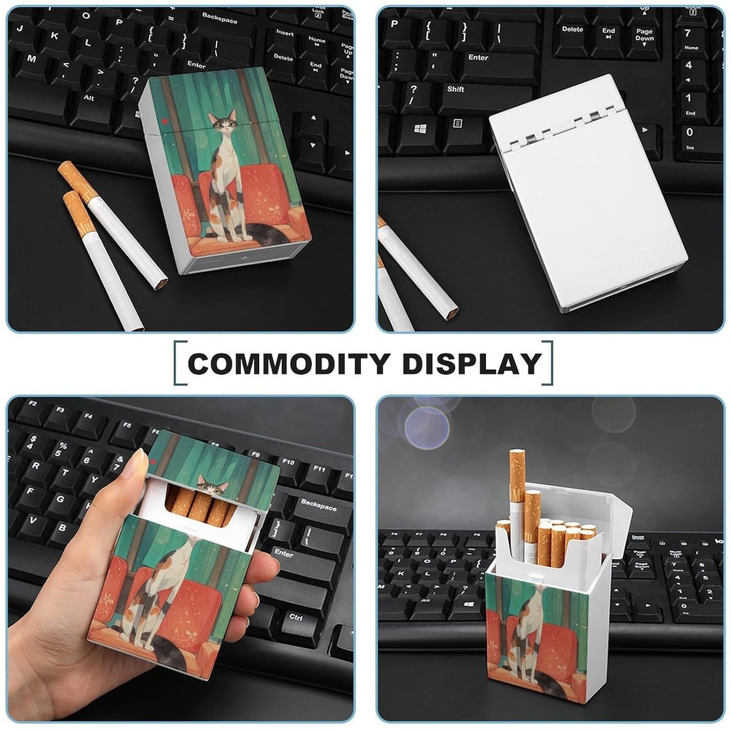 Waterproof Cigarette Case, Portable, Compact, Easy Snap image 5