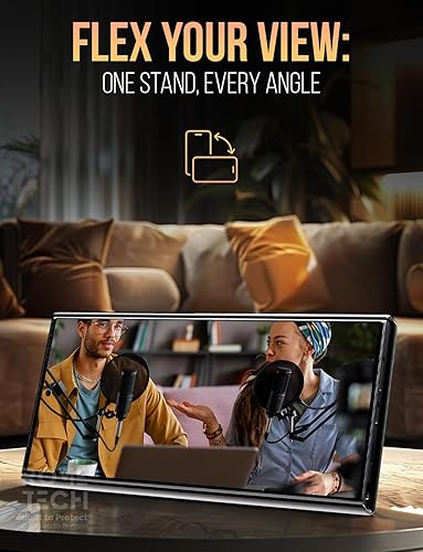 Miniatura 6 de Rome Tech Funda con clip para cinturón para Samsung Galaxy S23 Ultra de 6.8 pulgadas (no para S23), funda delgada y resistente con soporte para