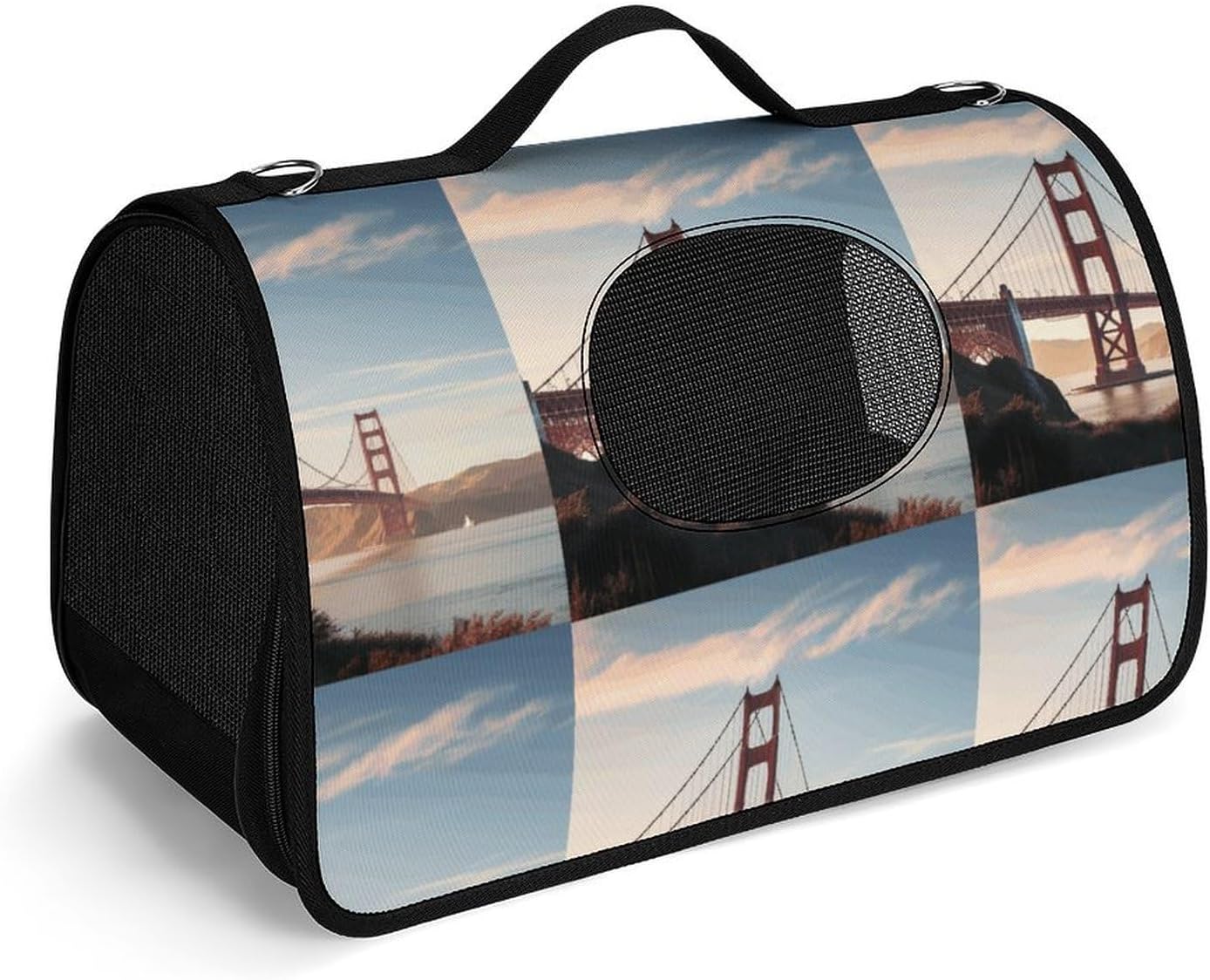 Pet Handbags, Golden Gate Bridge Printed Pet Handbags,folding Pet Bags,new Pet Handbags,universal Pet Handbags, 45X26X23.5cm