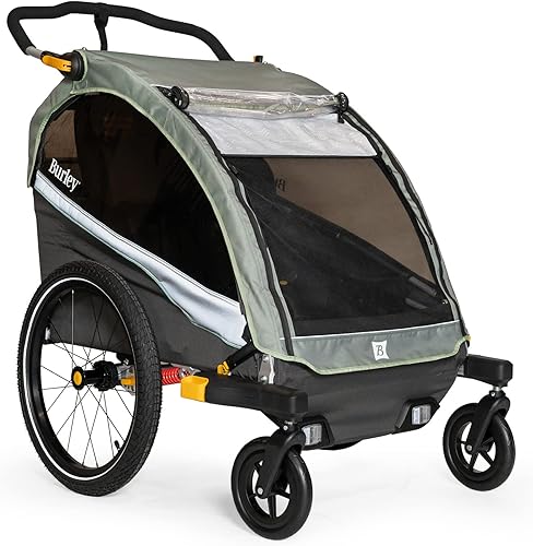 Miniatura 7 de Burley DLite X, 1 and 2 Seat Kid Bike Trailer & Stroller