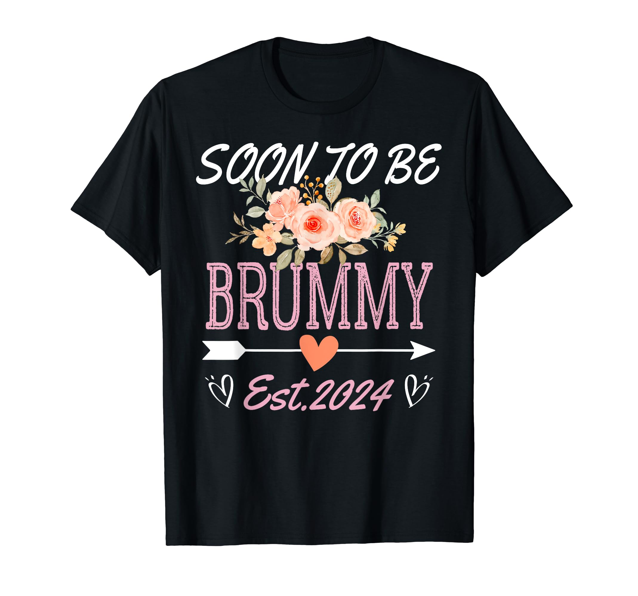 Soon To Be BRUMMY Est.2024 Pregnancy AnnouncementMatching T-Shirt