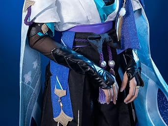 Cosfun Game Genshin Impact Scaramouche Wanderer Cosplay Costume Jacquard Upgrade Ver