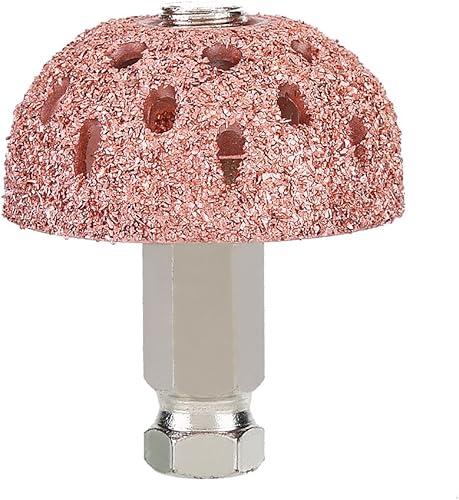 Miniatura 8 de Herramienta de reparación de neumáticos de 1.496 in Cabeza de molienda Kits de rueda de pulido de grano grueso con adaptador de varilla de enlace