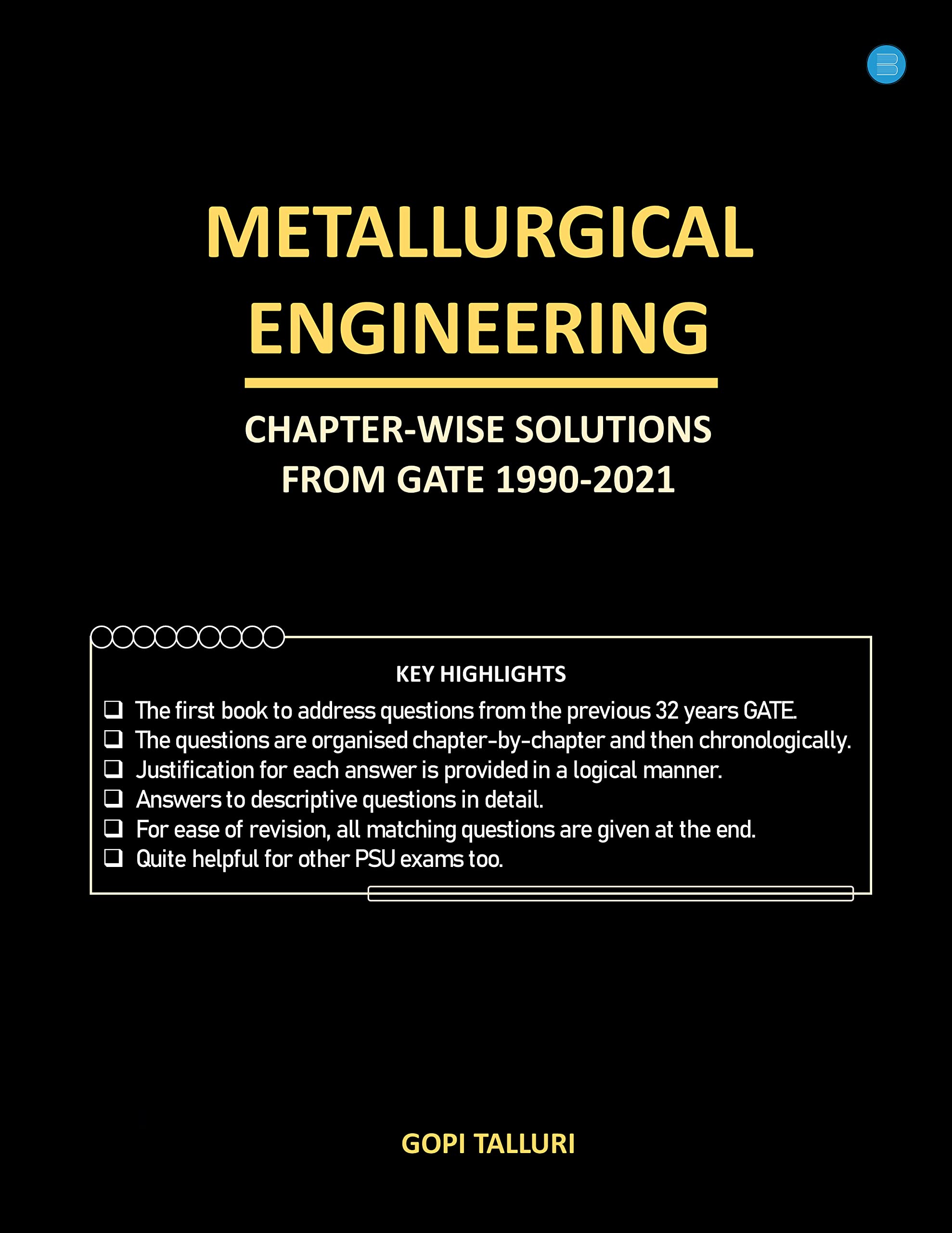 GATE Metallurgy