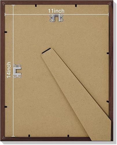 Vista 644 de Vittanly - Juego de 9 portarretratos, plexiglás resistente a rupturas, exhibe fotos de 12 x 12 pulgadas o, con paspartú, de 8 x 8 pulgadas, marcos