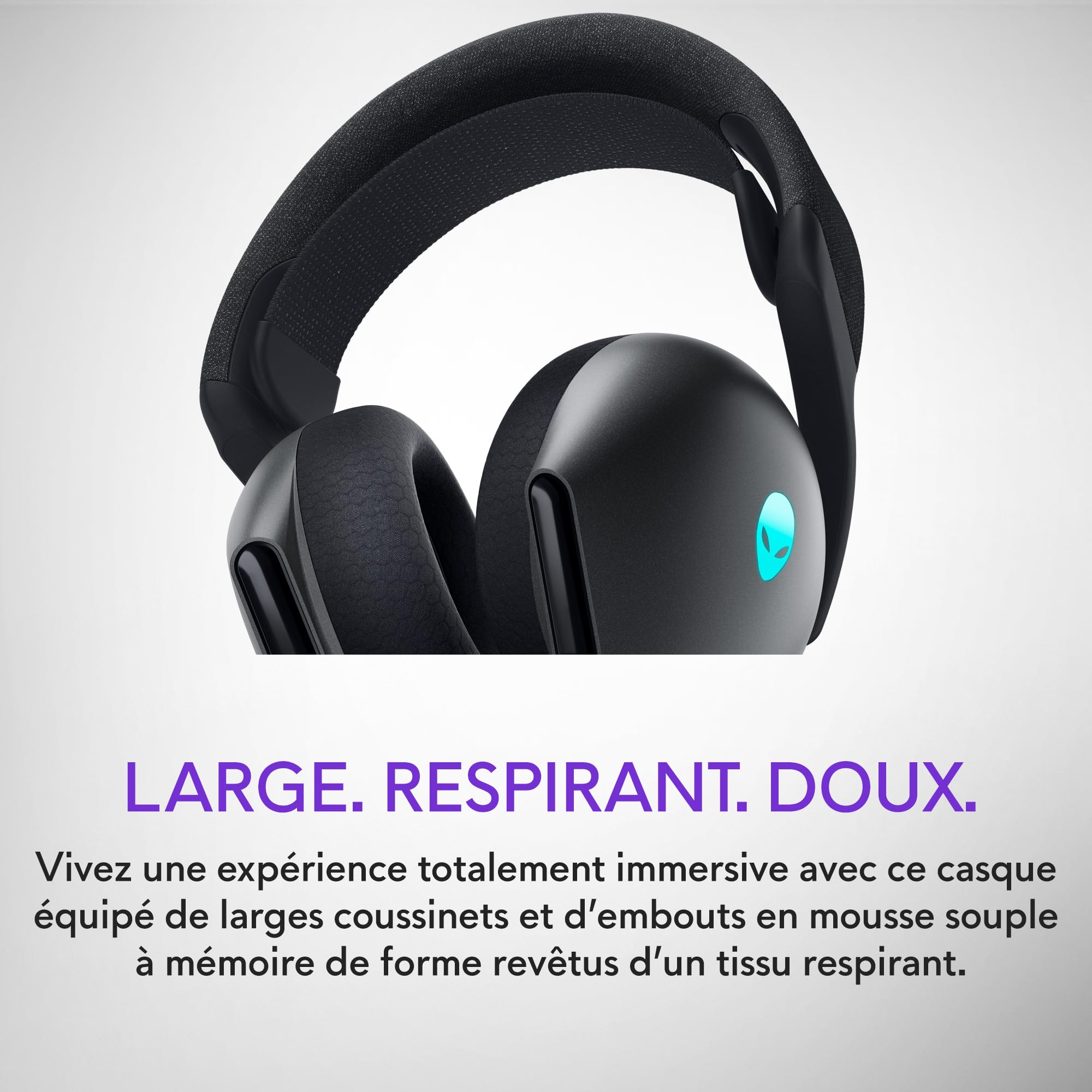 Alienware AW720H - Casque Gaming sans fil Bimode (Dark Side of the Moon)