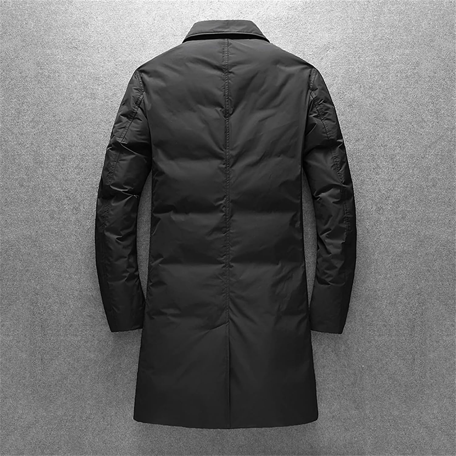 Men Winter Down Jackets Men Fashion Long Thicken Warm Parkas Trench Coat Puffy Coat