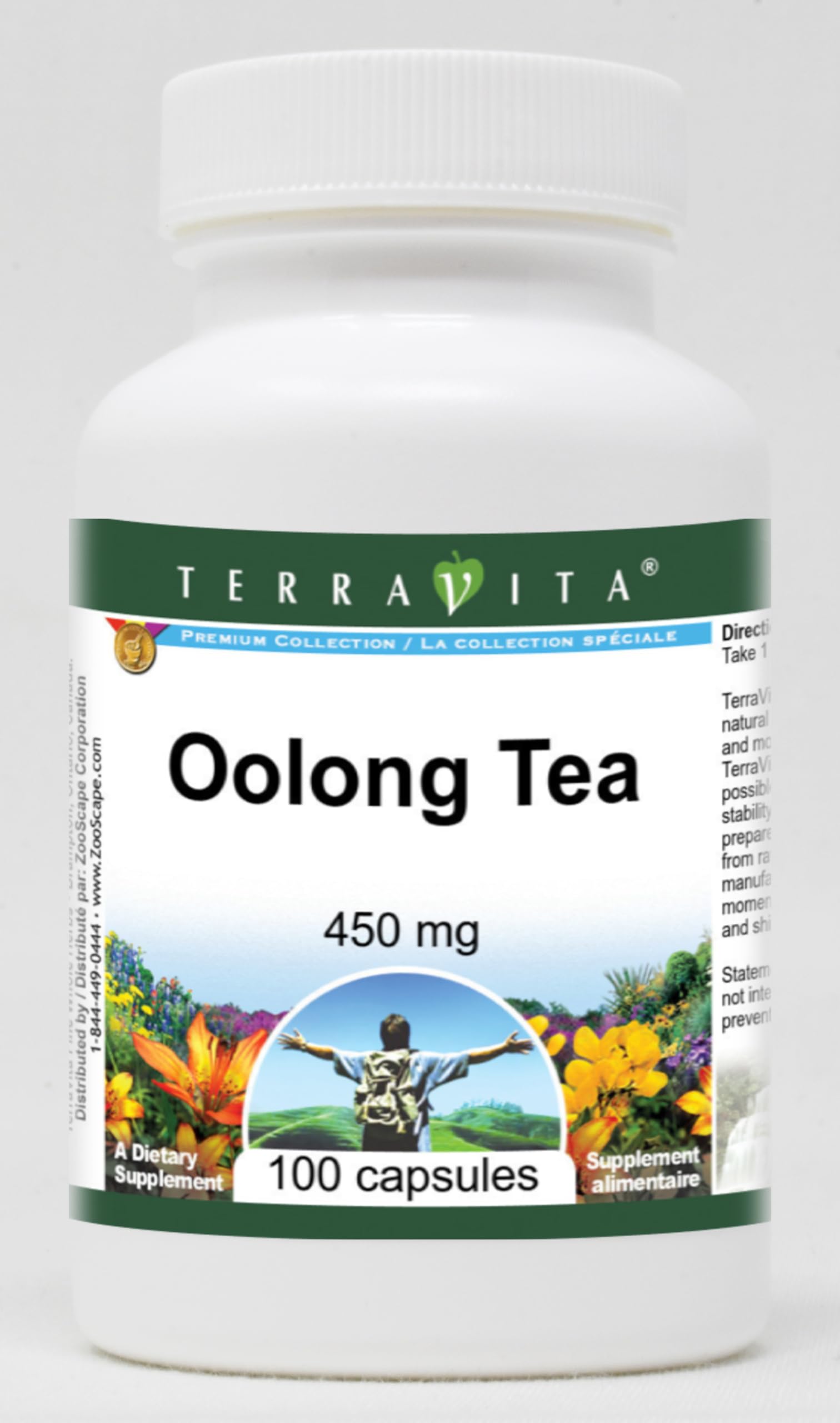 Oolong Tea - 450 mg (100 Capsules, ZIN: 521012)
