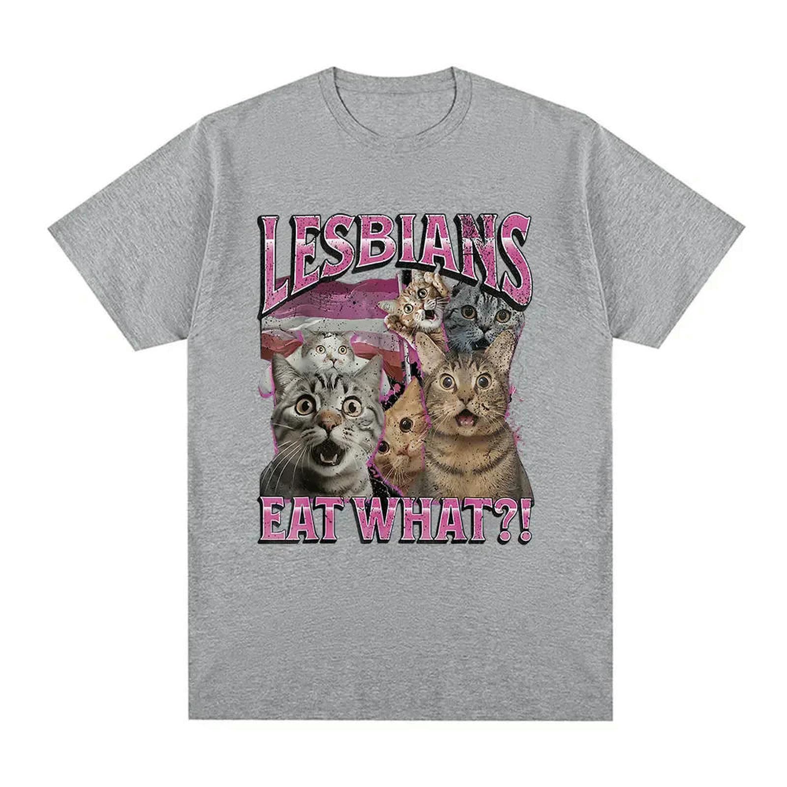 Męski T-shirt miłośnicy kotów meme humor kobiety moda casual krótki rękaw T-shirts-x92 czerwony-XXL