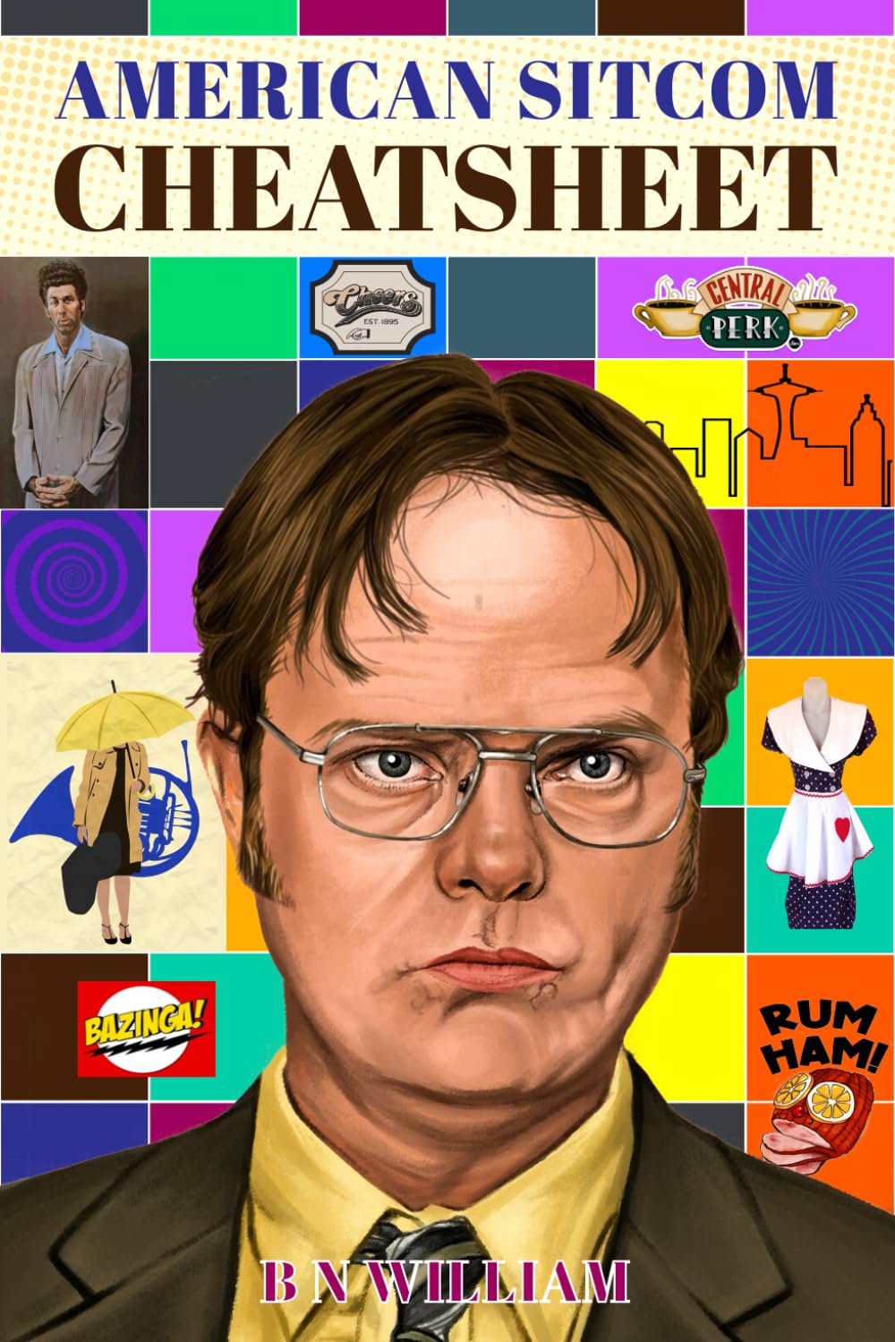 American SITCOM TV Cheat Sheet: Tv and Movies Trivia and Quiz for Adults