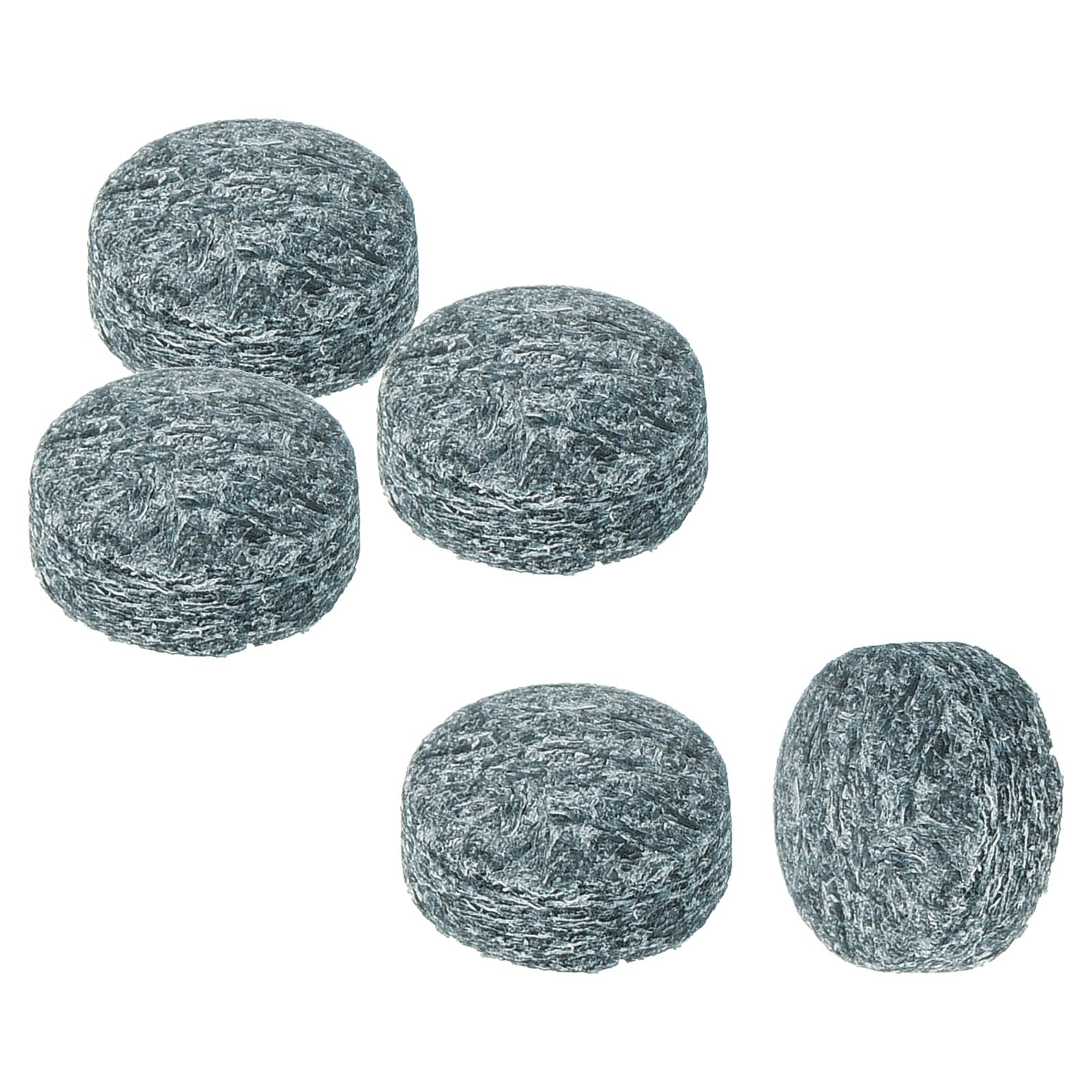 PATIKIL 9mm Dia Pool Cue Tips, 5 Pack Pool Billiard Cue Tips Pool Stick Replacement Tips Pool Stick Tips Snooker Cue Tips, Grey