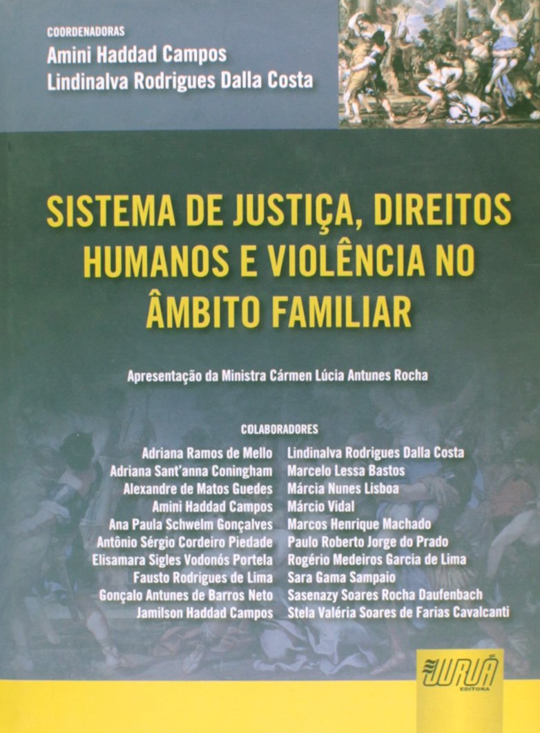 Capa de Sistema de Justiça, Direitos Humanos e Violência no Âmbito Familiar