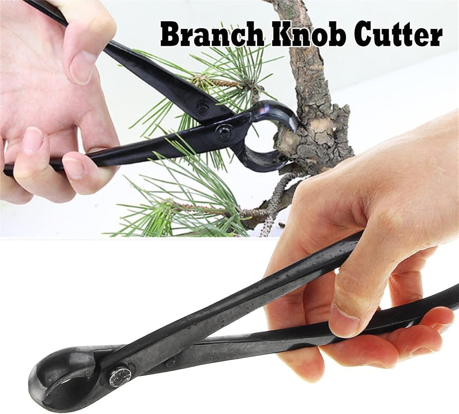 Trimming Tool Round Edge Cutter Beginner Bonsai Tools Multi - Function As Branch Cutter and Knob Cutter 210 mm Carbon Steel and Versatile.