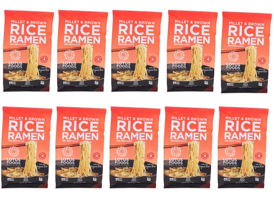 Lotus Foods Organic Millet and Brown Rice Ramen with Miso