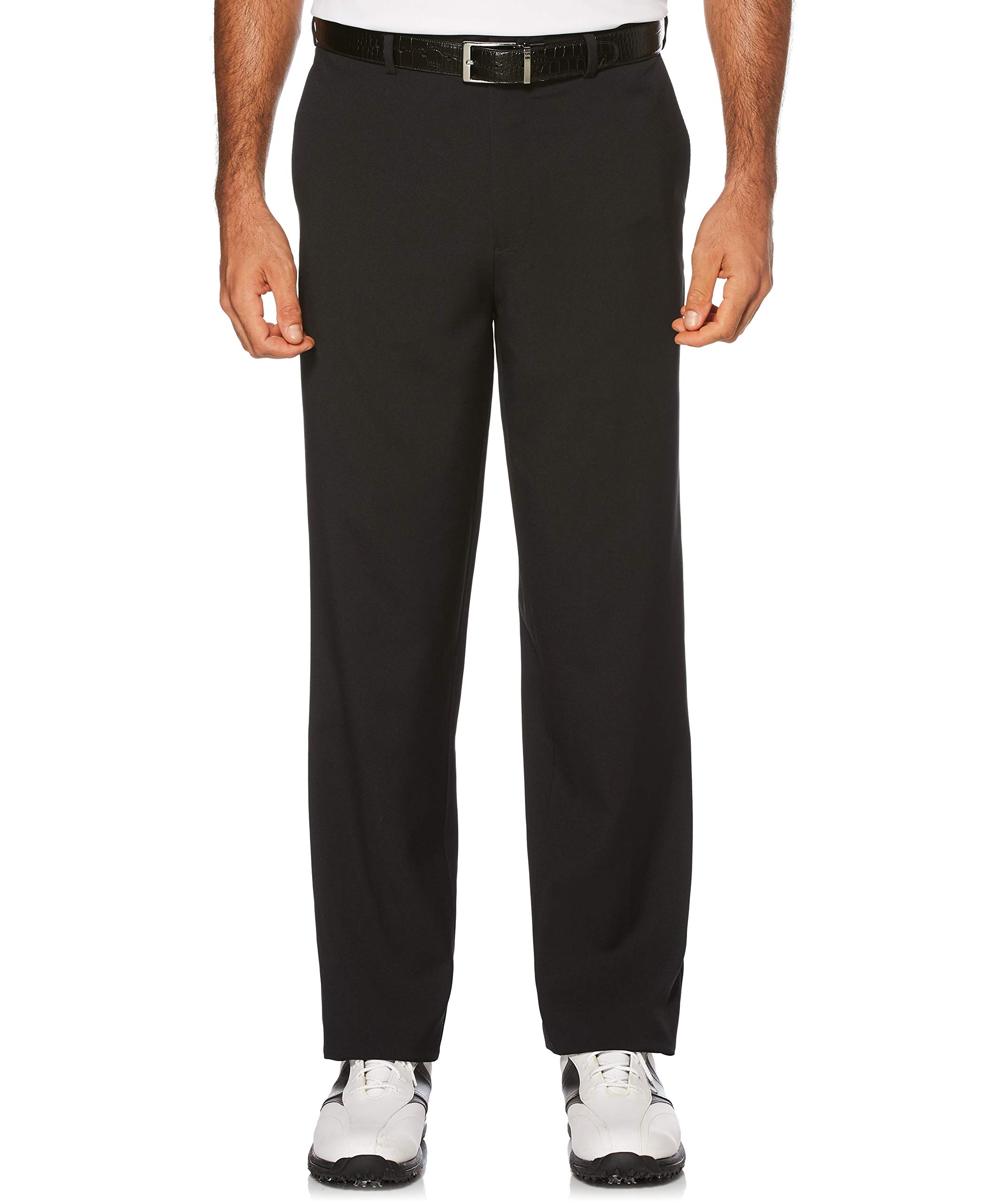 PGA TOURMen's Flat Front Golf Pant with Expandable Waistband (Waist Size 30-44 Big & Tall)