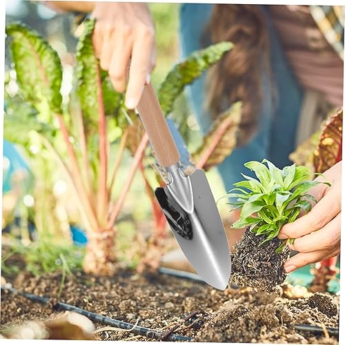 Miniatura 4 de Happyyami Kit de herramientas de jardín, 2 piezas, pala y pala, ligero y fácil de usar para tareas de jardín