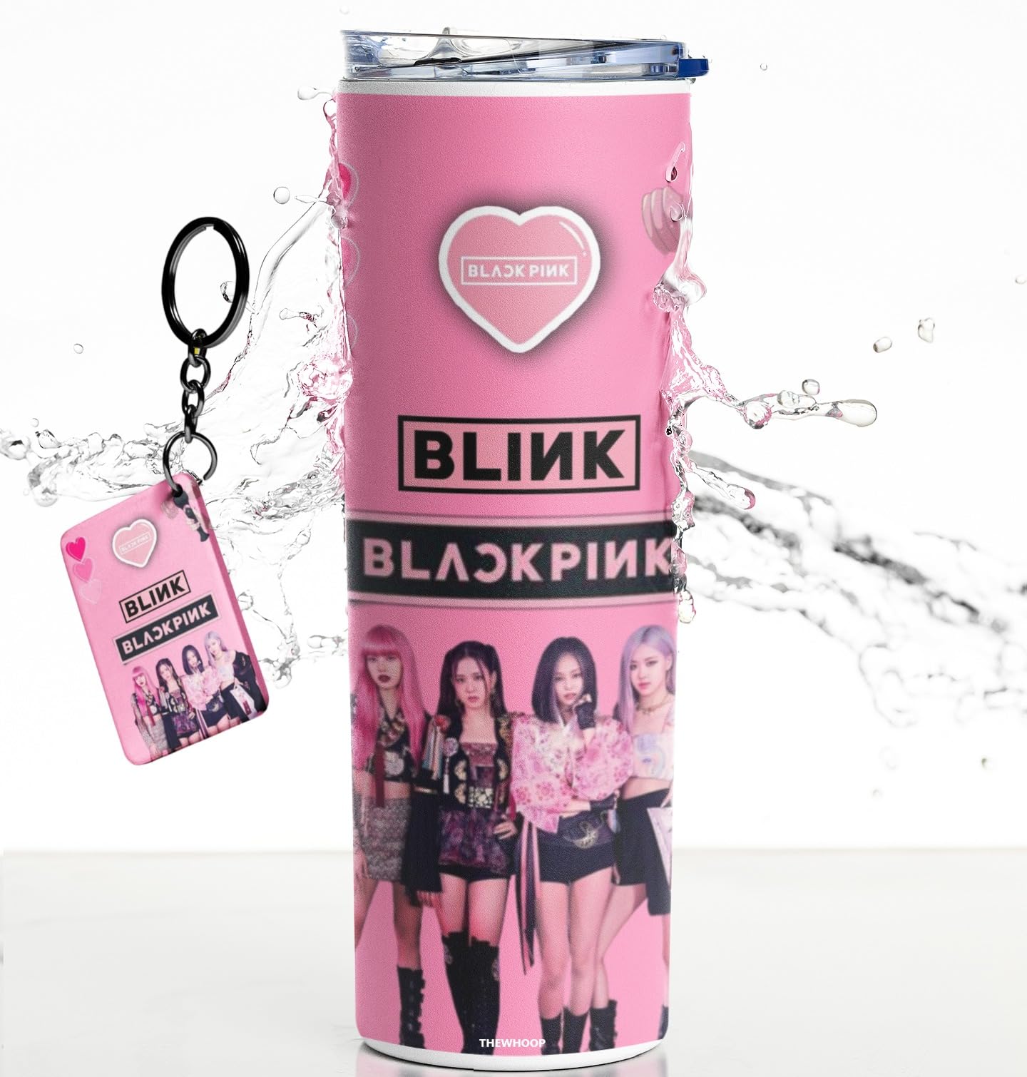 Buy THEWHOOP Blackpink Blink Tumbler Bottle with Keychain