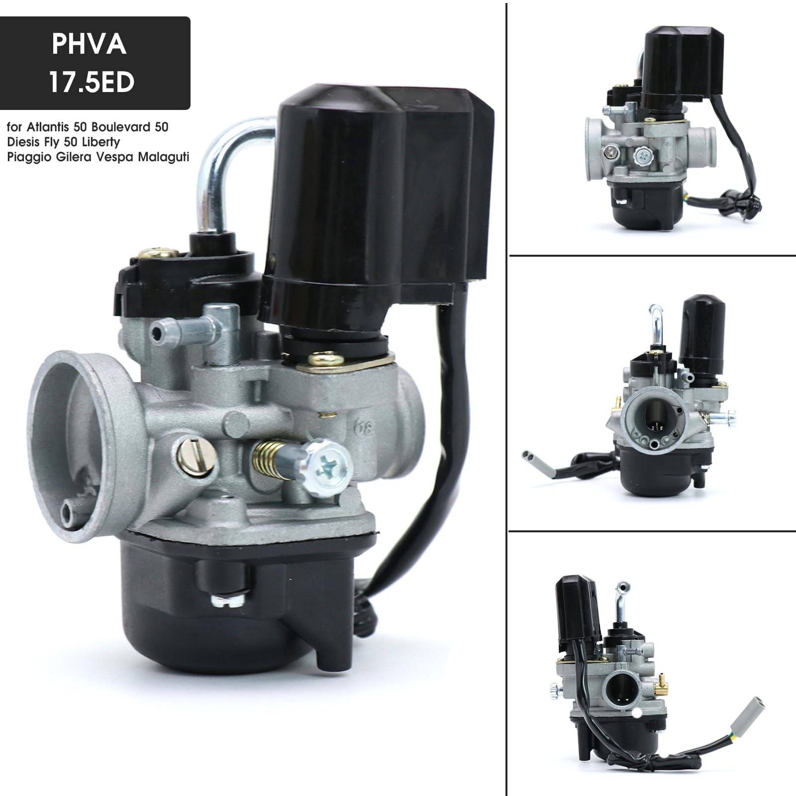 Carburatore di ricambio PHVA 17,5 mm con E-Choke
