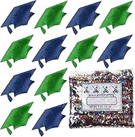 Vista 91 de Confeti Grad Cap Negro, Púrpura Combo - 2 bolsas de media onza (1 oz) (8400/8412)