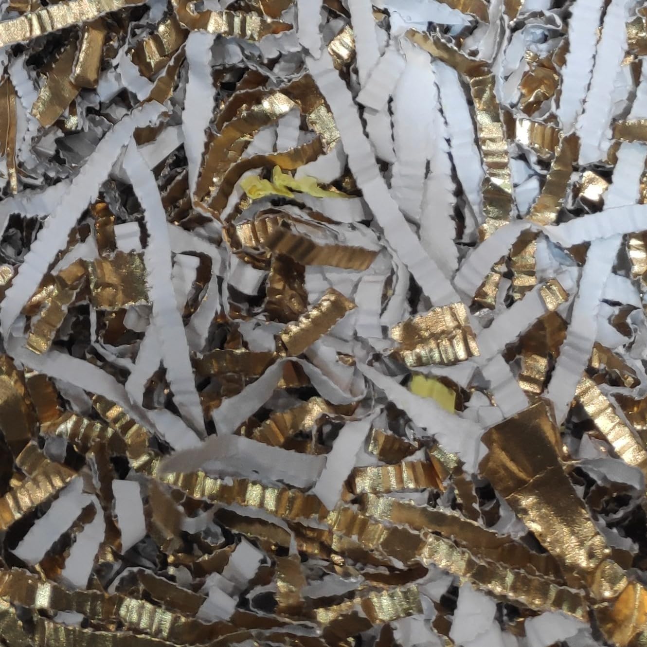 JK Gold/Crinkled Shredded Paper Grass Confetti for Hamper, Basket Filling, Gift, Box Packing/Decoration, Craft, DIY use/Raffia Crinkle Paper Strips (1 PACK (@159/-), GOLDEN)-image-16