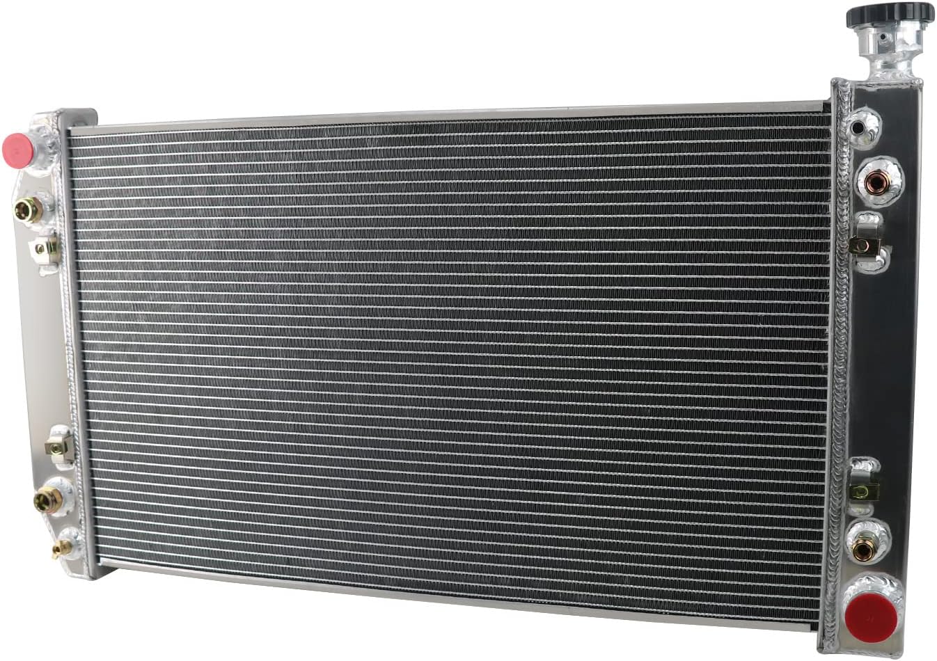 3 Row Aluminum Radiator compatible with 1988-1997 Chevy C1500 C2500 K1500 GMC 5.0L 5.7L