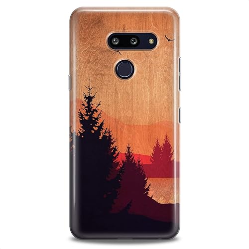 Miniatura 5 de Funda de repuesto de TPU para LG Stylo 6 K61 K51S K42 K30 K20 Stylo 5 K40 K11 K10 K8 Sunset Landscape Dark Nature Red Orange Clear Design Man Cute