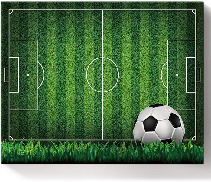 Paint by Number Kits on Canvas for Adults Kids Football