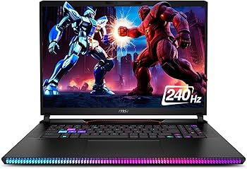 Amazon.com: MSI Raider 17 Gaming Laptop, Intel i9-13950HX, 64 GB
