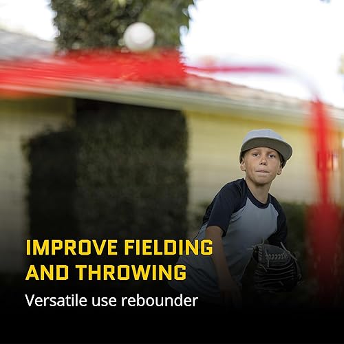Miniatura 3 de SKLZ PitchBack. Entrenador de béisbol juvenil para tirar, recoger y entrenar.