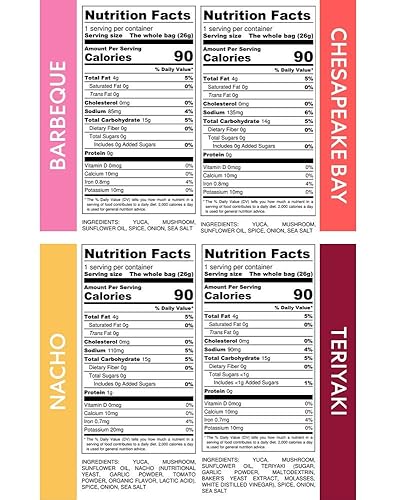 Miniatura 2 de SNACKLINS - Chicharrones a base de plantas, bocadillos bajos en calorías, veganos, sin OMG, sin gluten, saludable, crujiente. Paquete variado, 0.9