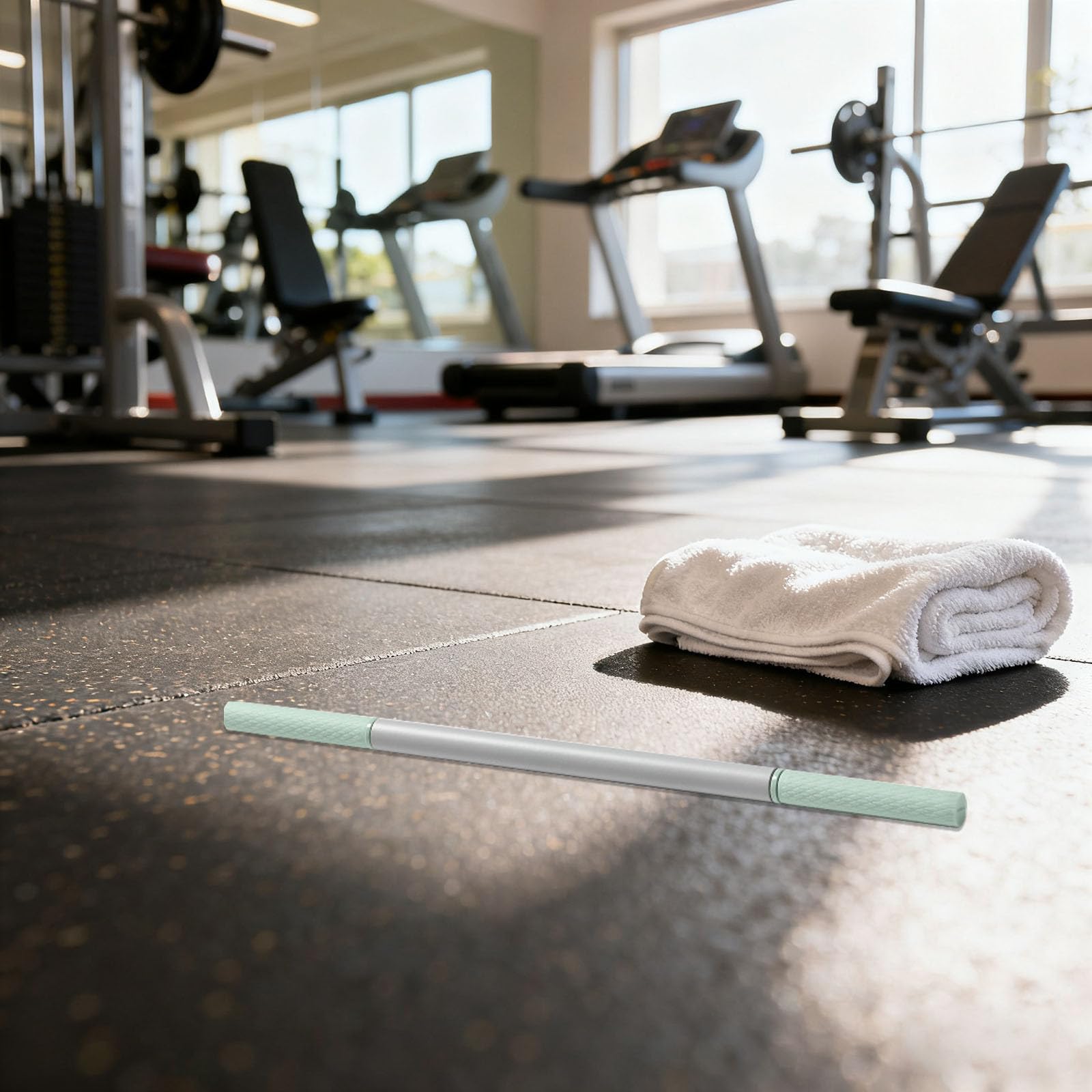 SHINEOFI Rodillo de Masaje Muscular para Relajación Profunda y Recuperación Postentrenamiento Intensidad Confiable, Acero y Silicona