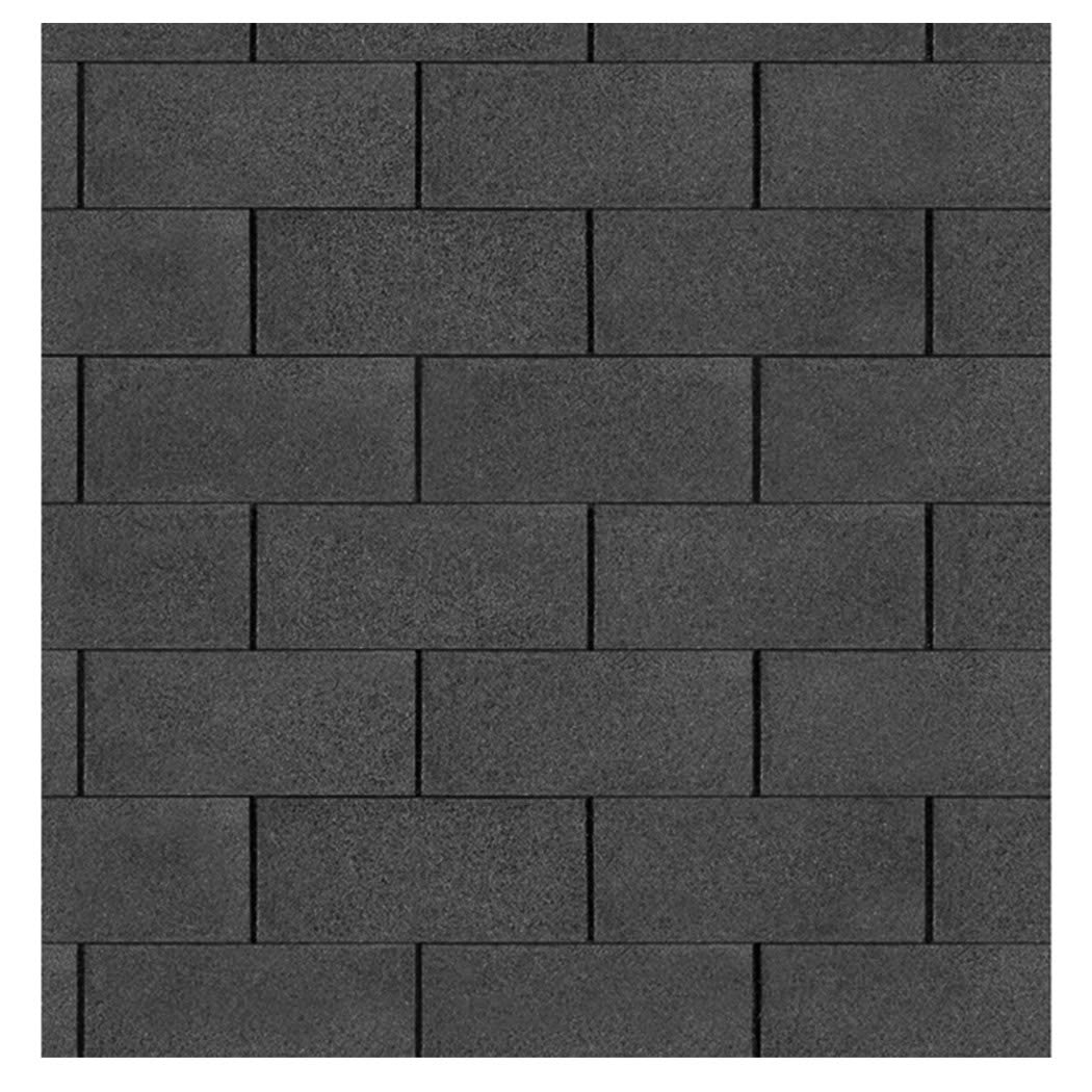 Gartenpirat Paquete de Tejas bituminosas Color Negro 3m²