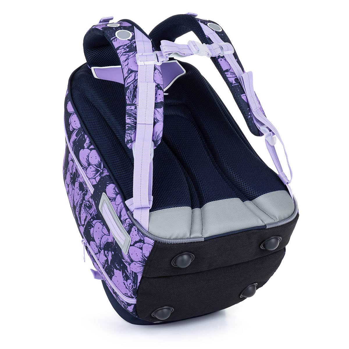 TOPGAL LYNN – Schulrucksack für Mädchen ab 3. Klasse, ergonomisch & leicht, wasserabweisend, mit reflektierenden Elementen, 27 L Schulranzen mit Brustgurt & Rückenpolsterung (Blumen)