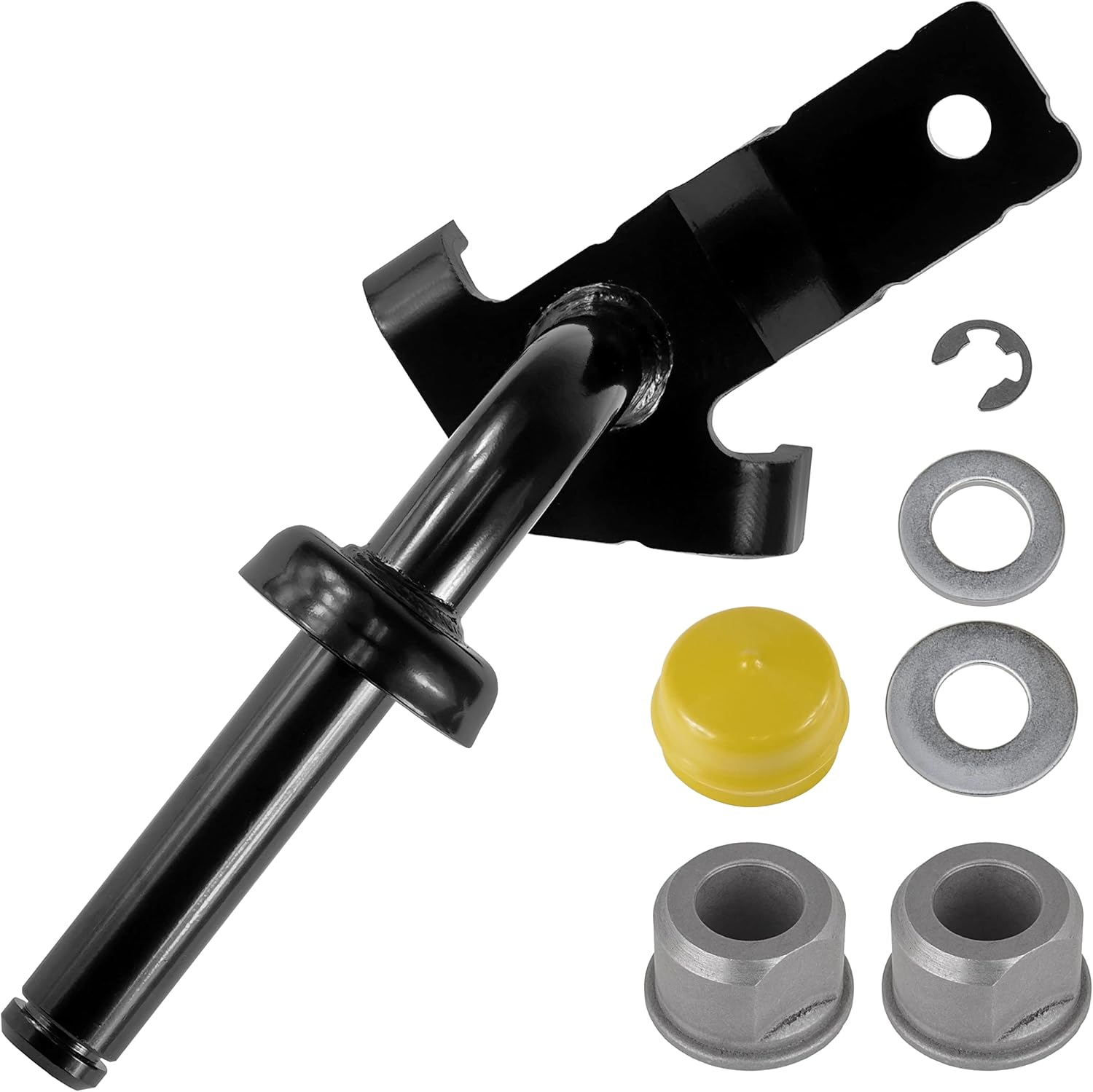 Caltric Right Steering Spindle Bushing Kit Compatible With John Deere LA115 LA120 LA130 LA135 LA140 LA175 LA145 LA150 LA155 LA165 102 155C 190C