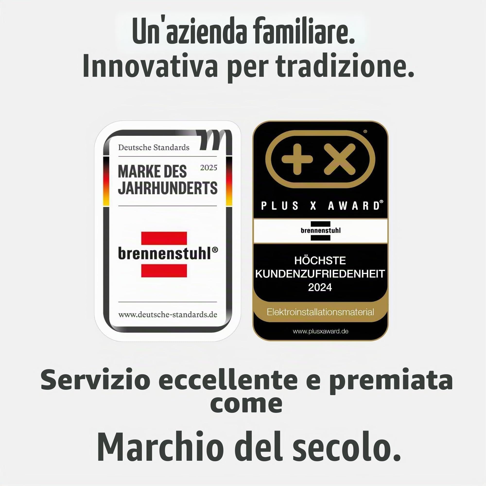 Brennenstuhl Connect WiFi Faretto LED doppio WFD 3051 P con rilevatore di movimento (36 W, 4300 lm, IP54, varie funzioni di luce regolabili tramite app, faretto da esterno per montaggio a parete)