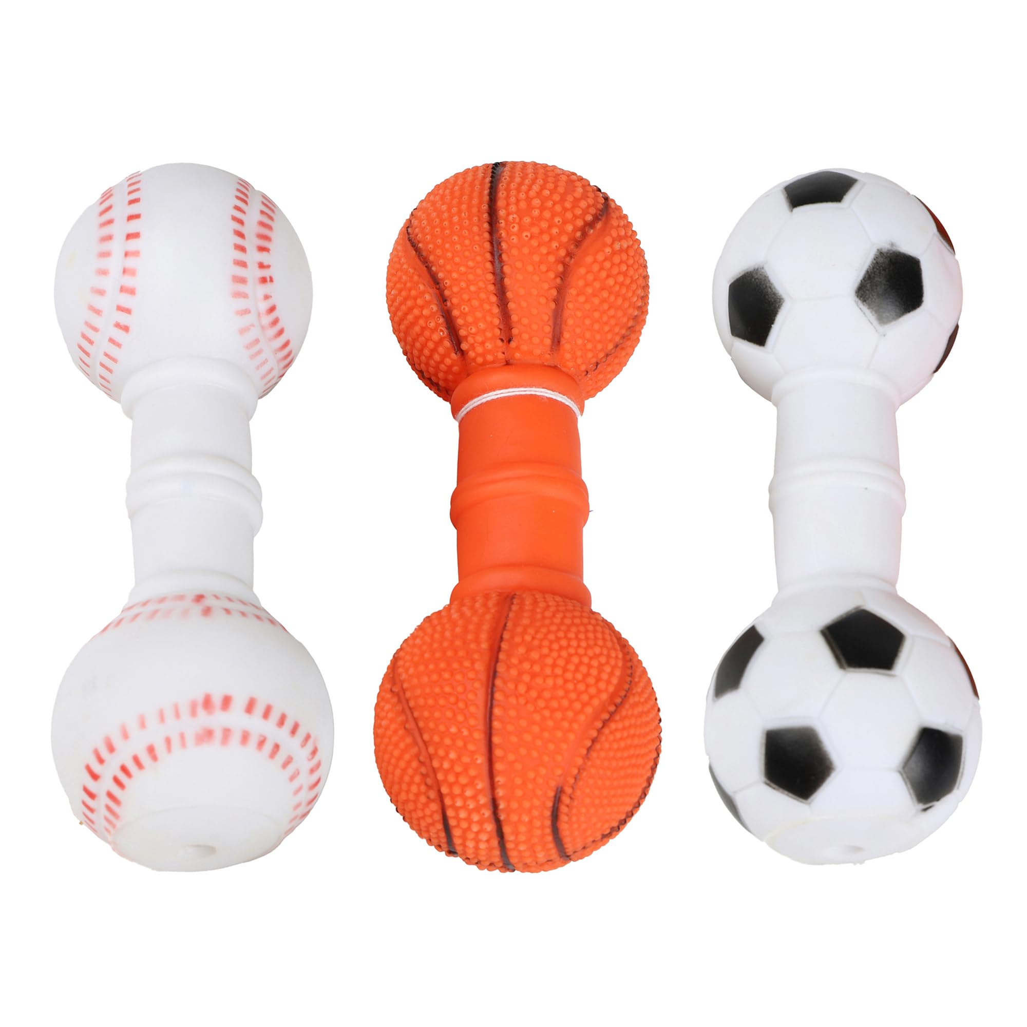 Fornord Dogi Sound Dog Toy in PVC Bone 3 Sports Designs