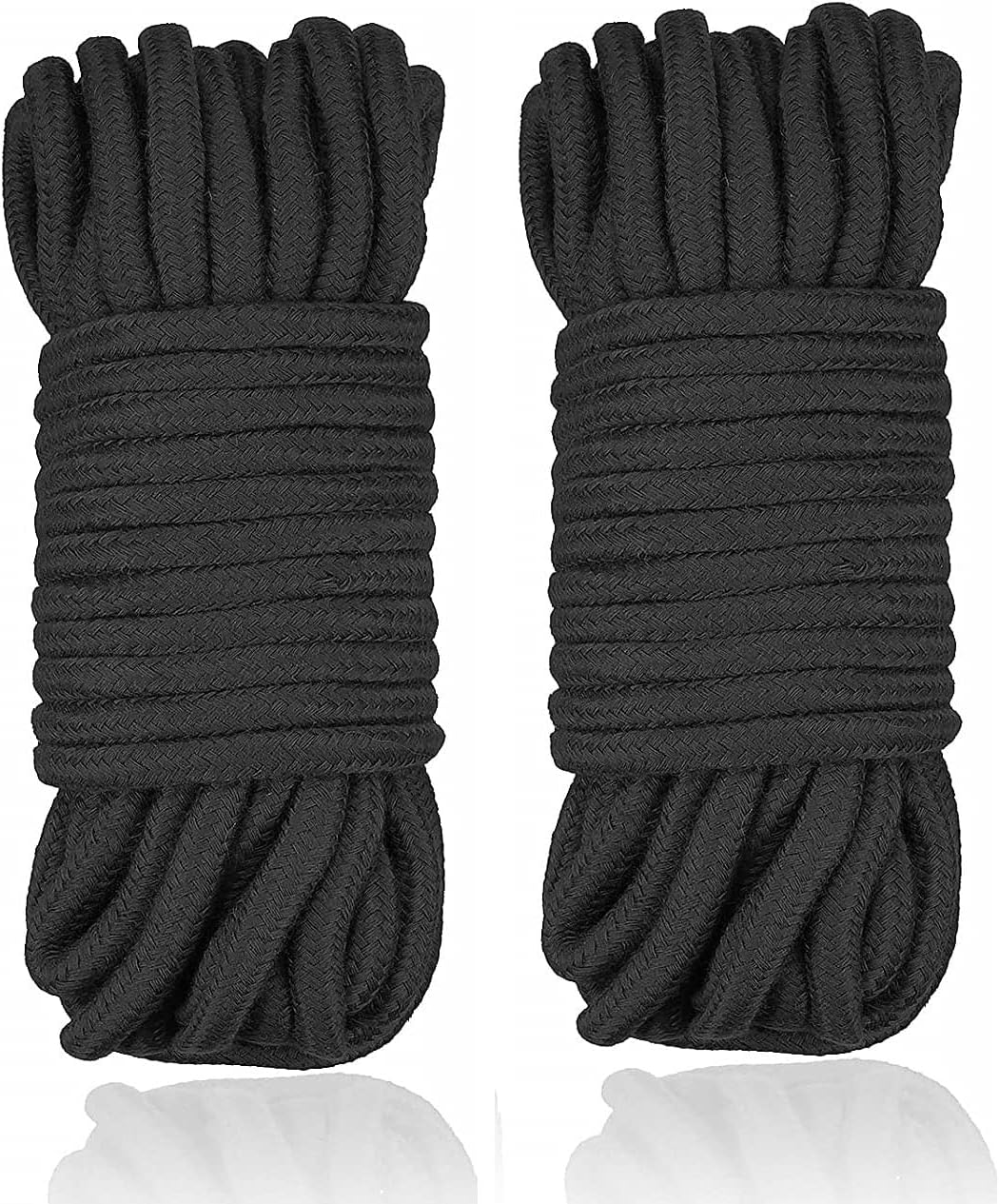 U/B LIFETORE Soft Rope Cord,2Pack Soft Rope 10 M/33 Feet 8 MM All Purpose Rope Craft Rope
