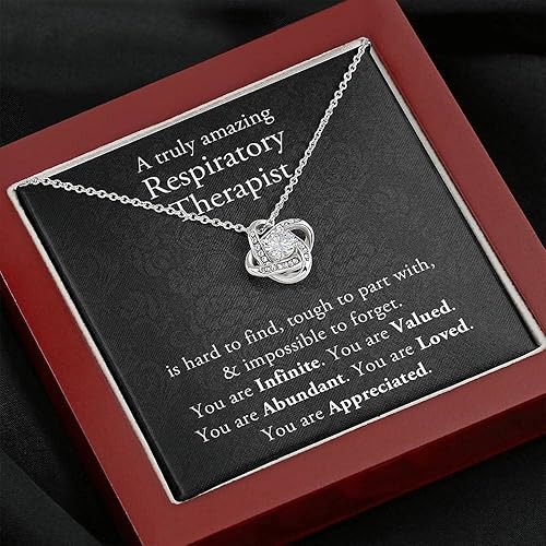 Miniatura 6 de Collar con tarjeta de mensaje, joyería hecha a mano, regalos de Navidad, terapeuta respiratorio, regalos para terapeuta respiratorio, agradecimiento