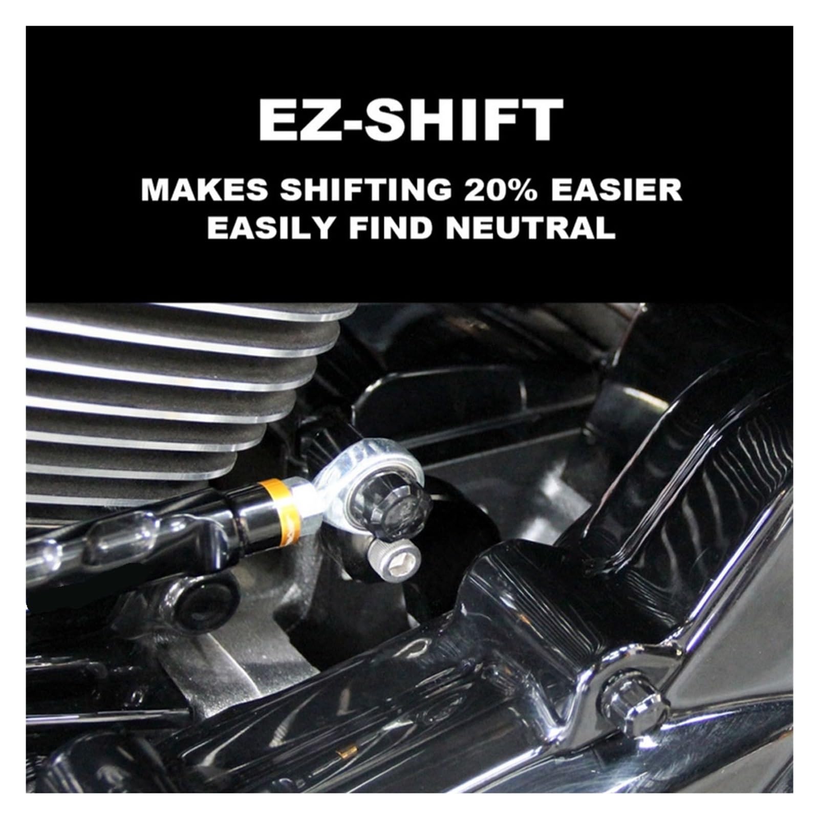 EZ SHIFT Neutral Assist Bracket For M8 17-later Touring 18-up Softail Breakout E - Foto 2