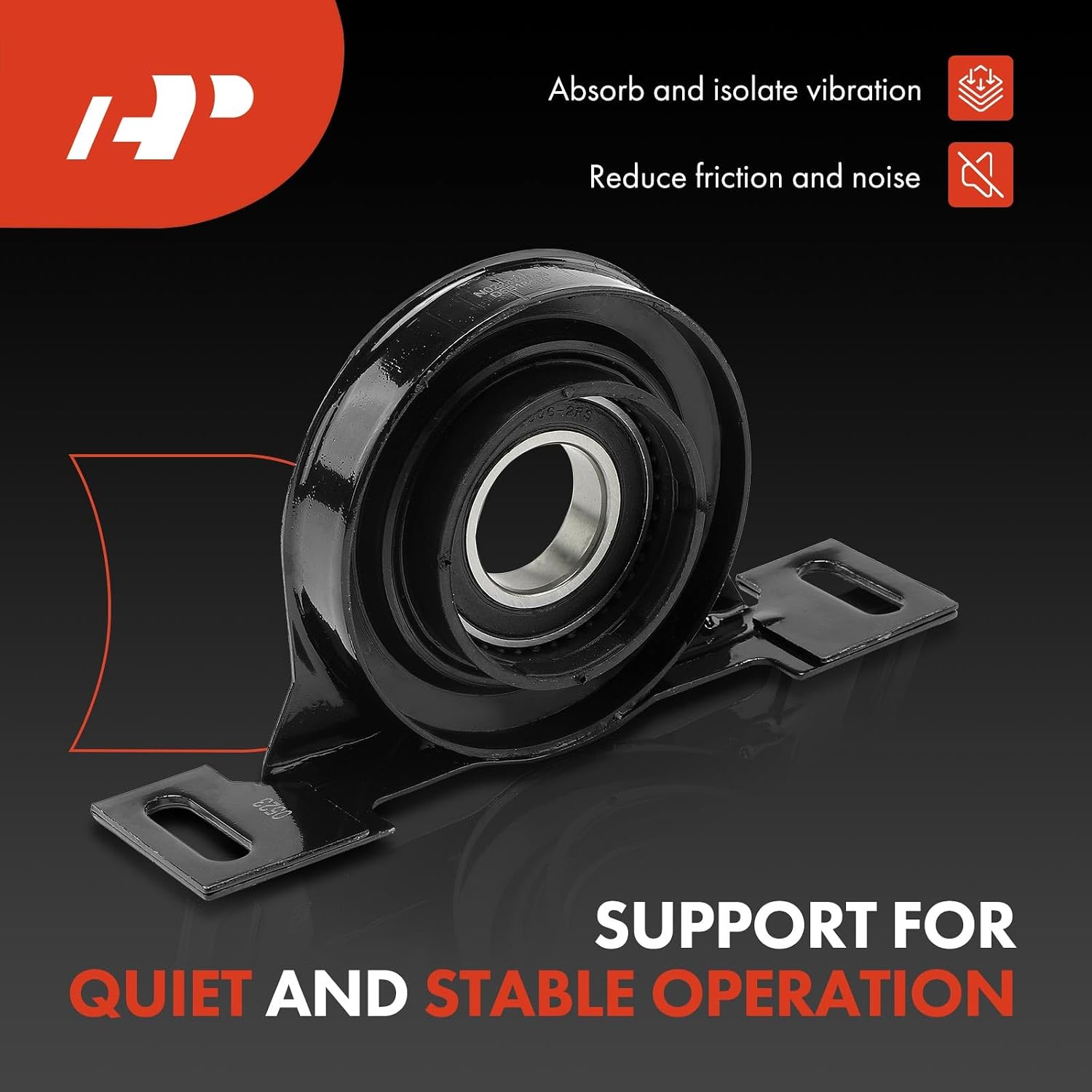 A-Premium Drive Shaft Center Support Bearing Compatible with BMW 318i 1992-1998, 318is 1992-1997, 318ti 1995-1999, 323i/323is 1998-1999, 325i/325is, 328i/328is, 525i, 528i, Z3, Carrier Bearing